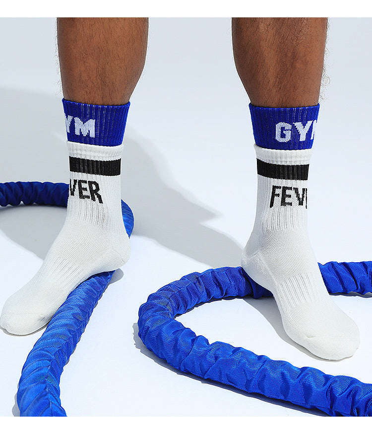 Sports fitness cotton socks