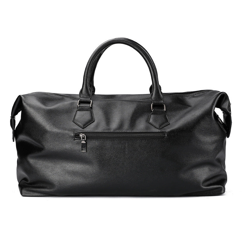 Leather gym bag