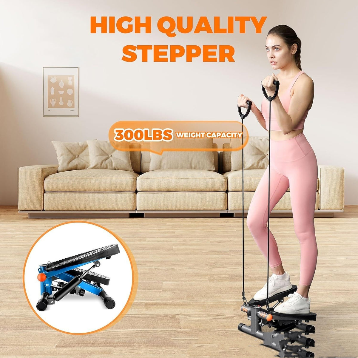 Mini Treadmill Home Walking Machine Hydraulic Fitness