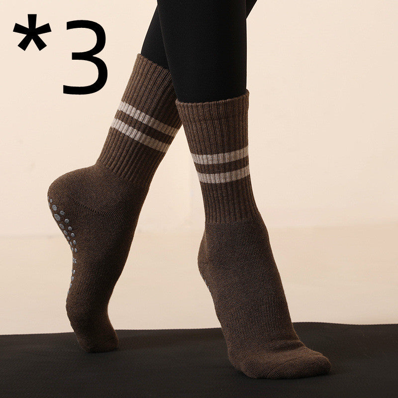 Pilates Socks Fitness Socks Stockings Non-slip Yoga