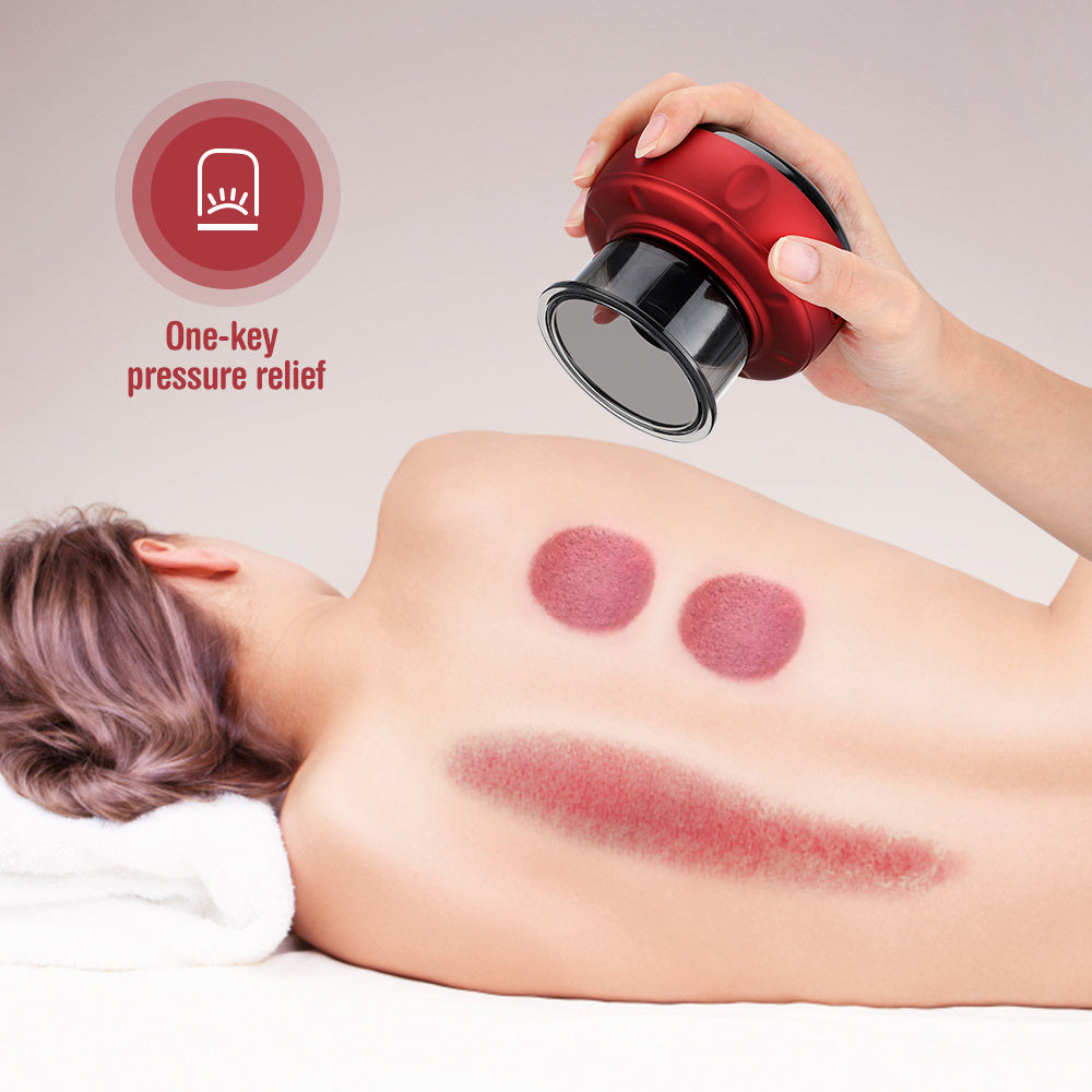 Electric Vacuum Cupping Massager for Body Relaxation