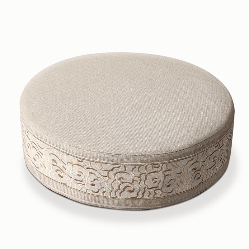 Thickened Round Meditation Cushion Square Tatami