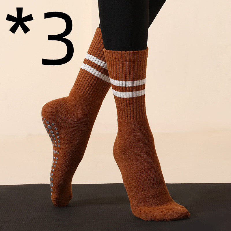 Pilates Socks Fitness Socks Stockings Non-slip Yoga