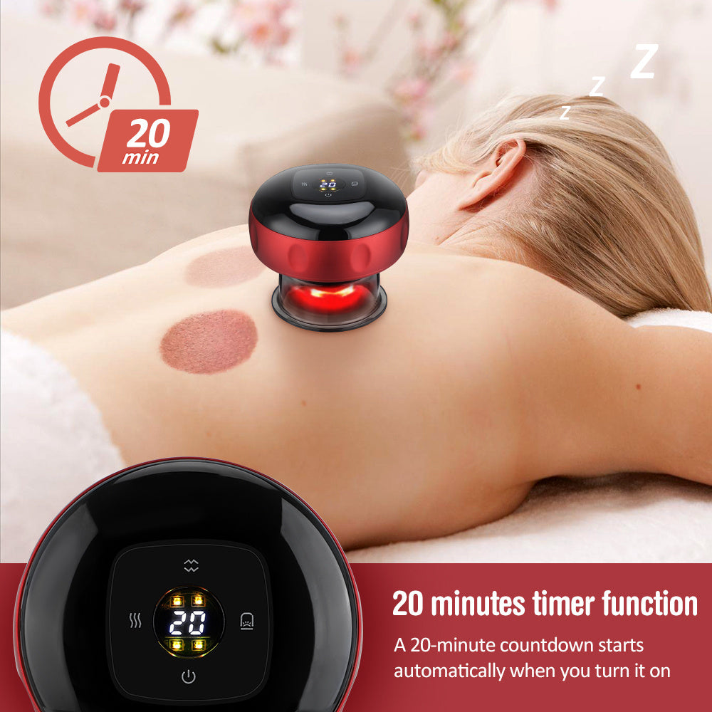 Electric Vacuum Cupping Massager for Body Relaxation