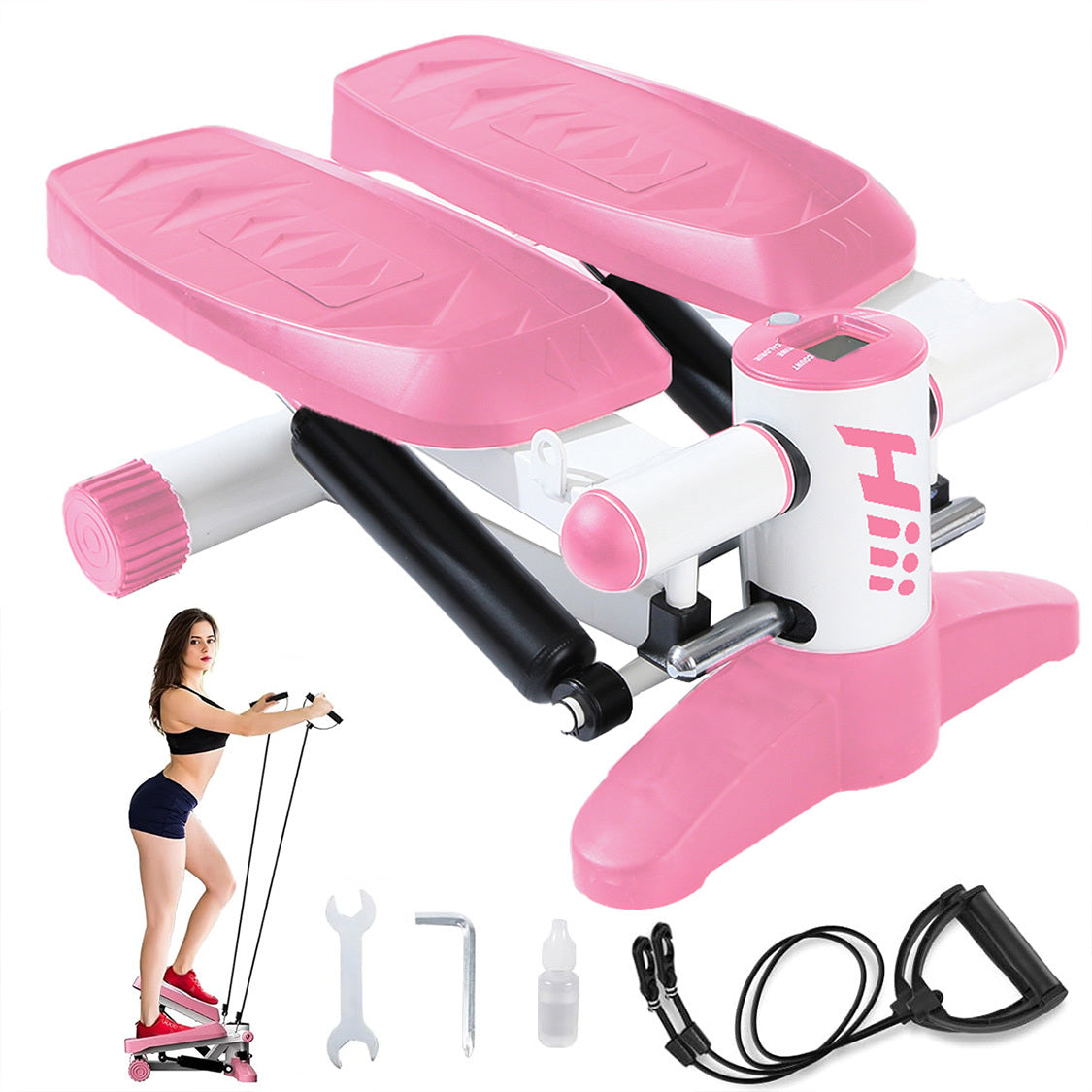 Gym Hot Sale Fitness Training Equipment Sports Aerobic Adjustable Twist Stepper