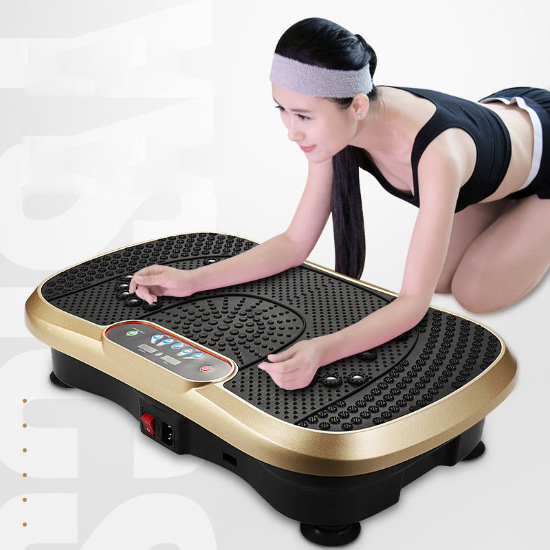 Lazy Power Plate Sports Vibration Body Shaping Weight Reducing Apparatus