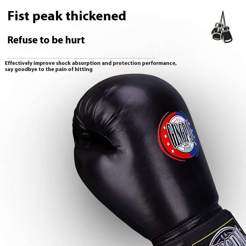 Professional Training Boxing Glove Sanda Fight Male And Female Fighting Children Adult