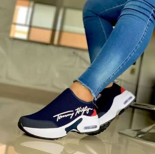 Casual Breathable Wedges Ladies Walking Sneakers Flat Women Shoes - Active Allure