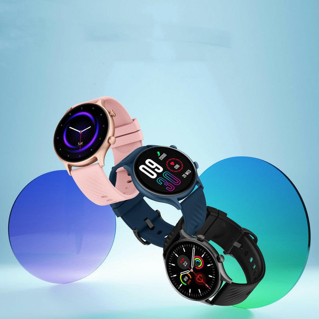 Bluetooth Fitness Mode Heart Rate Monitoring Smartwatch - Active Allure