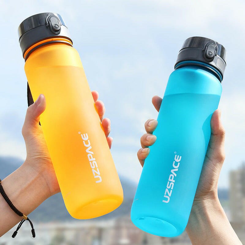 Colorful Sports Water Cup Outdoor Travel Fitness Water Bottle - Active Allure