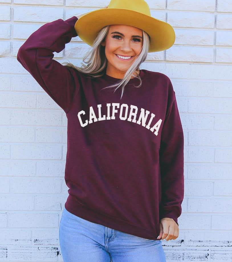 California Sweatshirt - Active Allure