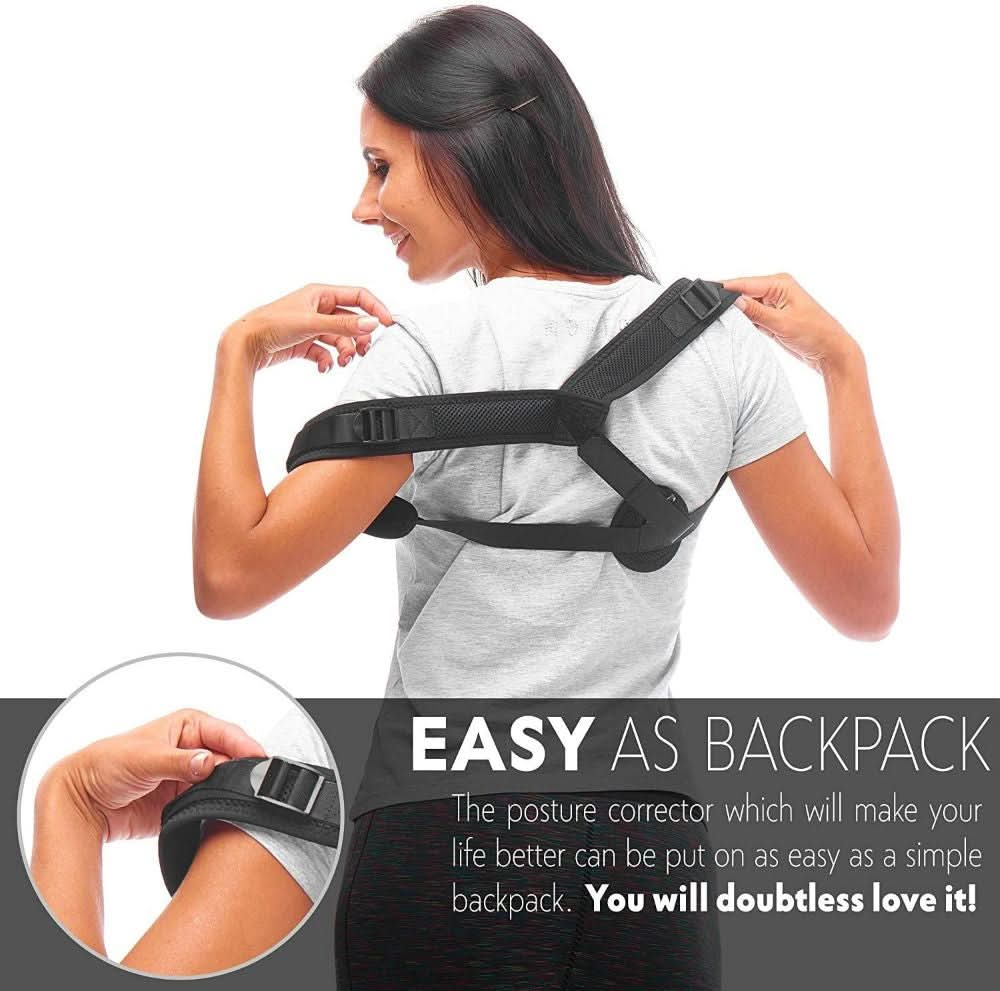 Adjustable Unisex Posture Corrector Brace - Active Allure