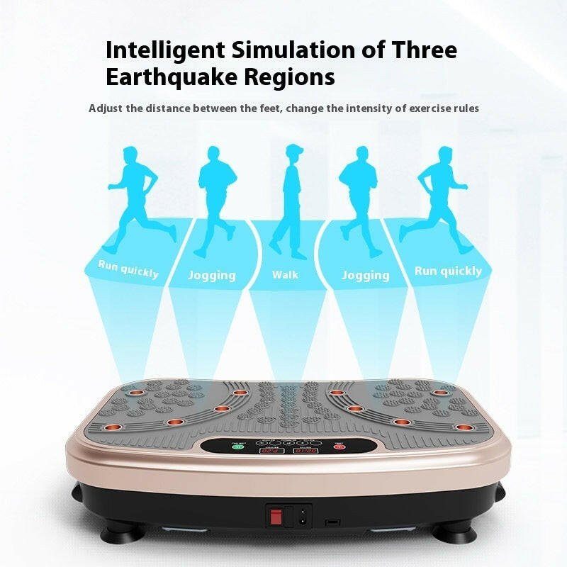 Lose Weight Belly - slimming Lazy Standing Vibration Shiver Machine Waist Slimming Power Plate - Active Allure