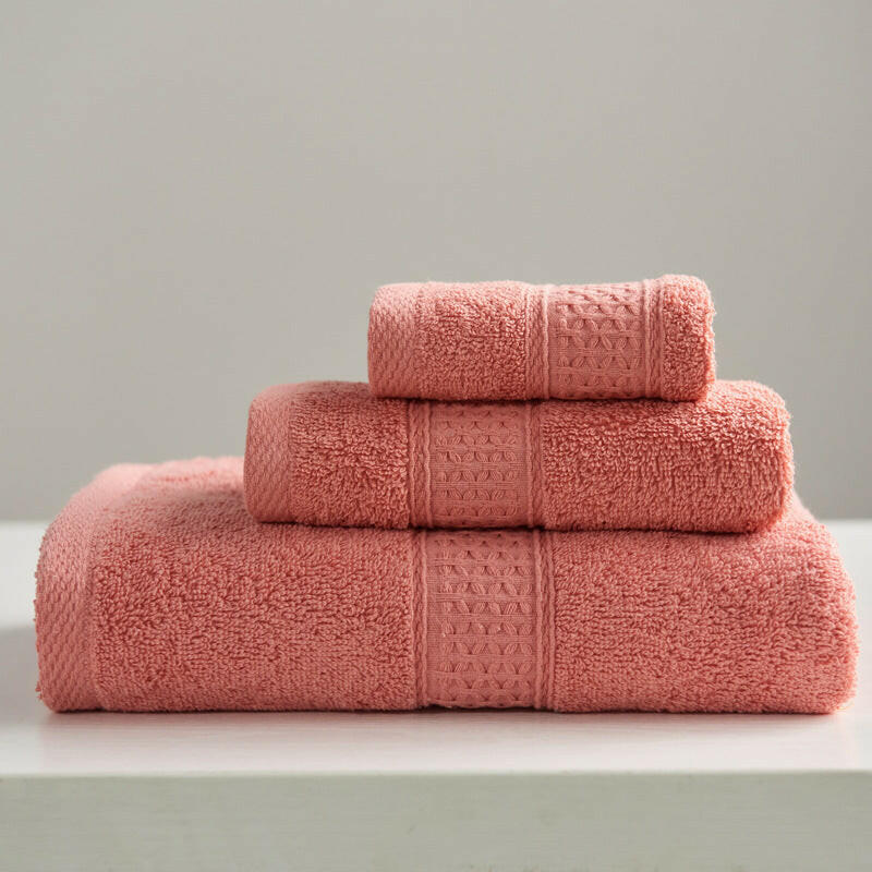 Minimalist Style Square Towel Towel Bath Towel Set Towel Pure Cotton - Active Allure