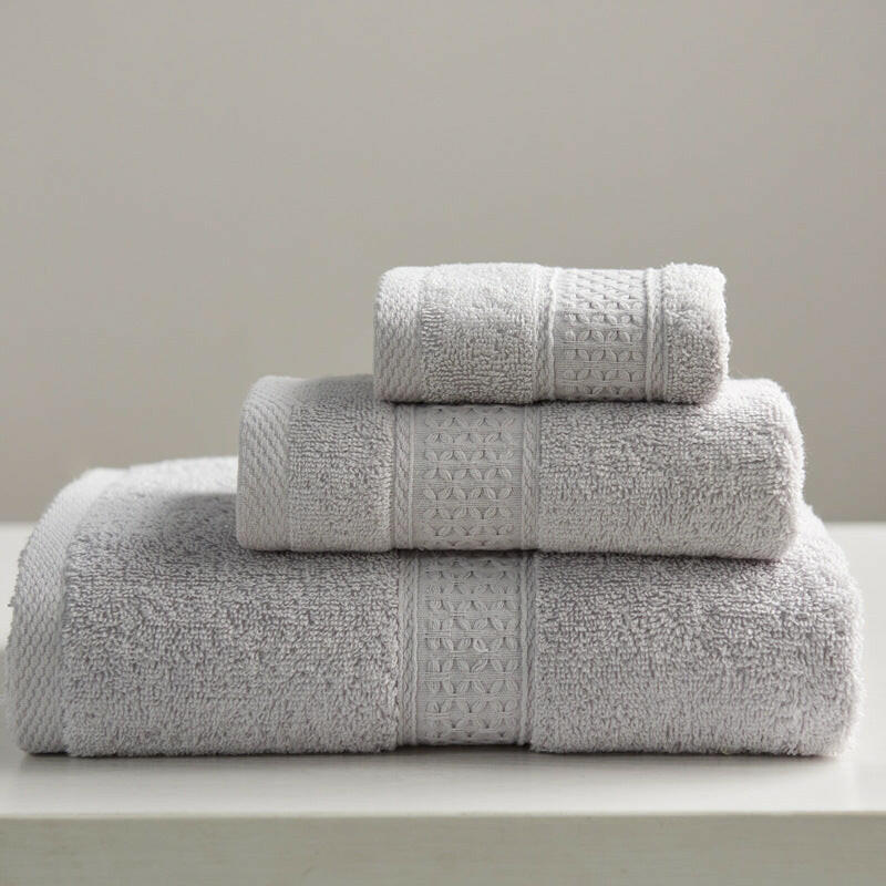 Minimalist Style Square Towel Towel Bath Towel Set Towel Pure Cotton - Active Allure