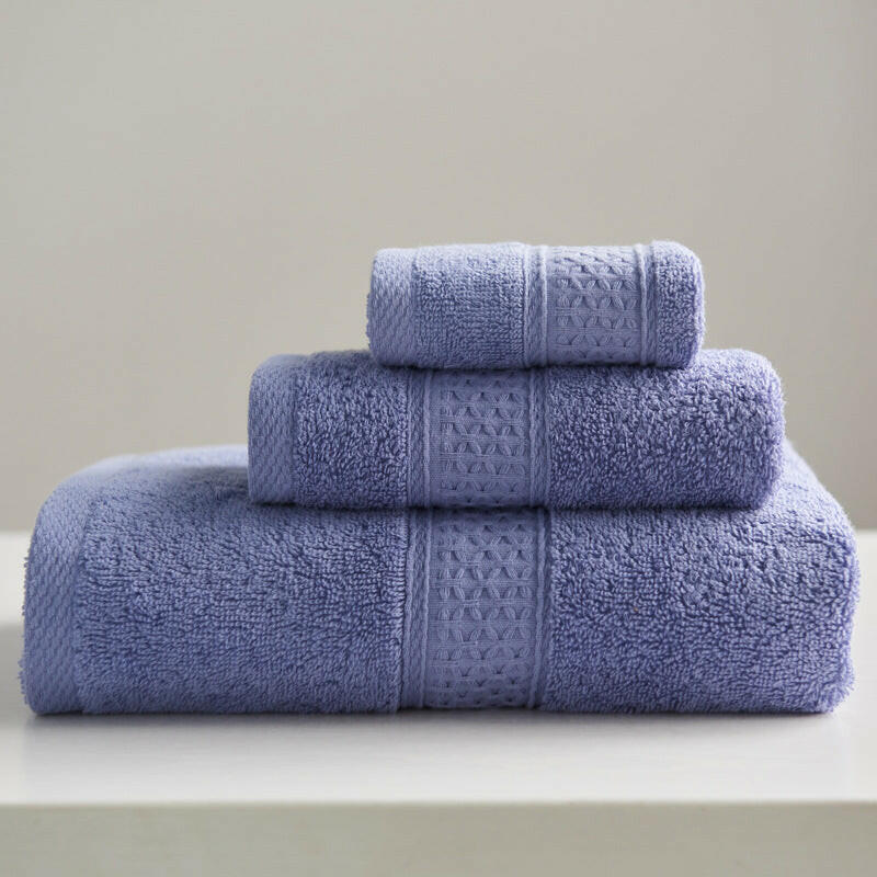 Minimalist Style Square Towel Towel Bath Towel Set Towel Pure Cotton - Active Allure