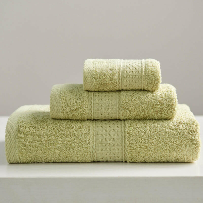 Minimalist Style Square Towel Towel Bath Towel Set Towel Pure Cotton - Active Allure