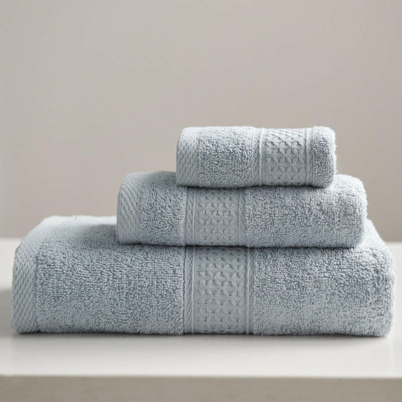 Minimalist Style Square Towel Towel Bath Towel Set Towel Pure Cotton - Active Allure