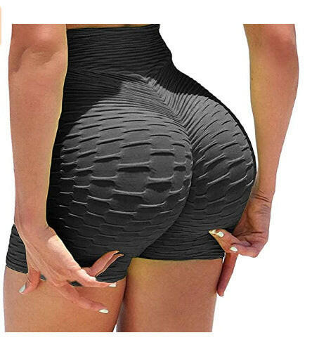 Summer Women'S Solid Color Breathable Leggings Shorts Hip - Lifting Exercise Elastic Leggings Shorts - Active Allure