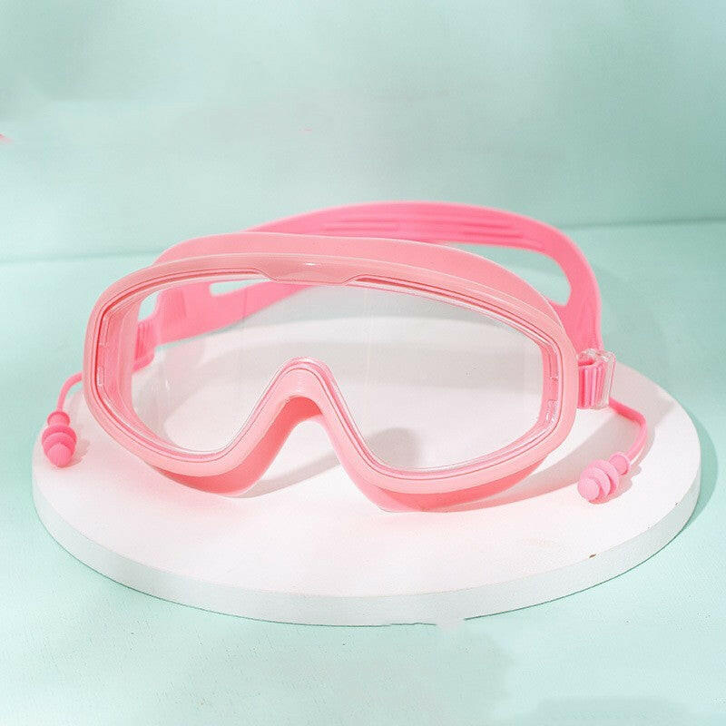 Swimming Goggles Large Frame Waterproof Anti - fog HD Glasses Equipment Men And Women Swimming Goggles - Active Allure