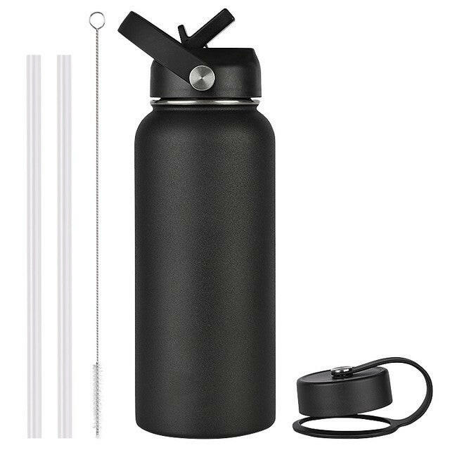 Vacuum Stainless Steel Large Capacity Water Bottle - Active Allure