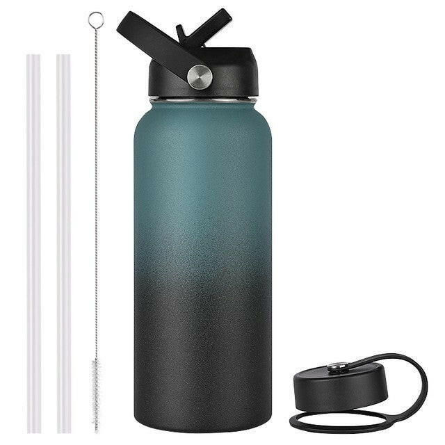 Vacuum Stainless Steel Large Capacity Water Bottle - Active Allure